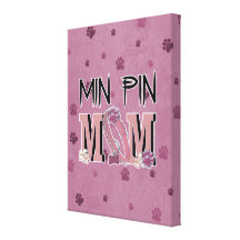 Min Pin MOM Gallery Wrapped Canvas