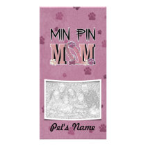 Min Pin MOM Photo Card