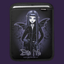 "Mina" Gothic Bite Me Vampire Fairy IPad Sleeve ipad sleeves