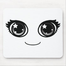 Mina Sparkles mousepads by facefriends Mina Sparkles mousepads