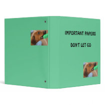 Minature Dachshund binders by TravellingSue Minature Dachshund binders