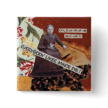 Mince Pie buttons by minaleestudio Mince Pie buttons