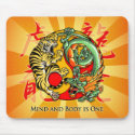Mind and Body is One mousepad