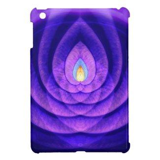 Mind Beacon in Purple and Blue iPad Mini Case