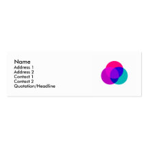 Mind + Body + Soul - profile card Business Card