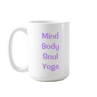 Mind Body Soul Yoga mug