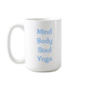 Mind Body Soul Yoga mug