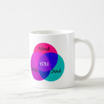 Mind + Body + Soul = YOU - mug by Horseshoes3 Mind + Body + Soul = YOU - mug
