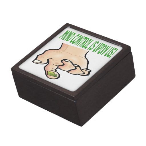 Mind Control Is Upon Us Premium Trinket Boxes