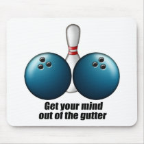 Mind Out of the Gutter mousepads