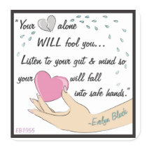 Mind over Heart stickers