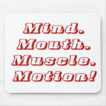 Mind over Matter Mouse Pad