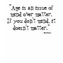 "Mind over Matter" t-shirts