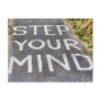 Mind Your Step Postcard
