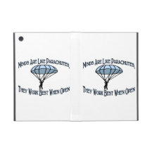 Minds Are Like Parachutes iPad Mini Covers