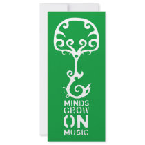 Minds Grow on Music New Edition! rack cards