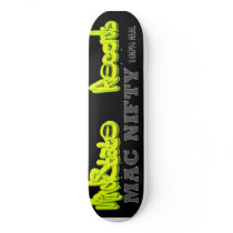 MINDSTATE RECORDS - MACNIFTY SkateBoard by ggawdy MINDSTATE RECORDS - MACNIFTY SkateBoard