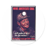 Mine America's Coal stickers