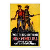 Mine more coal posters