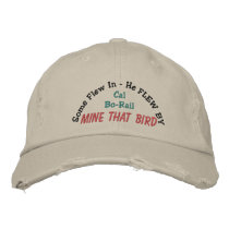 Mine That Bird embroidered hats