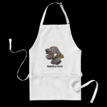 Minerals Rock Collectors Barbeque Funny Apron