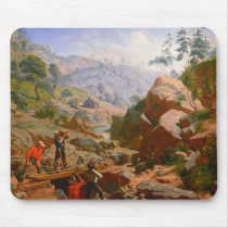 Miners in the Sierras - 1851/1852 Mousepads