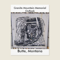 Miners Mule Postcard by LaughingPug Miners Mule Postcard