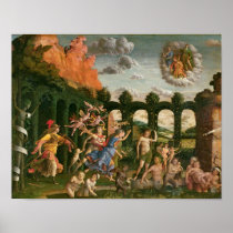 Minerva Chasing the Vices Print