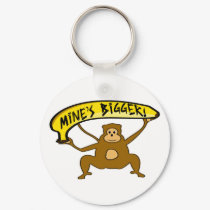 Mine's Bigger keychains by goldnsun Mine's Bigger keychains