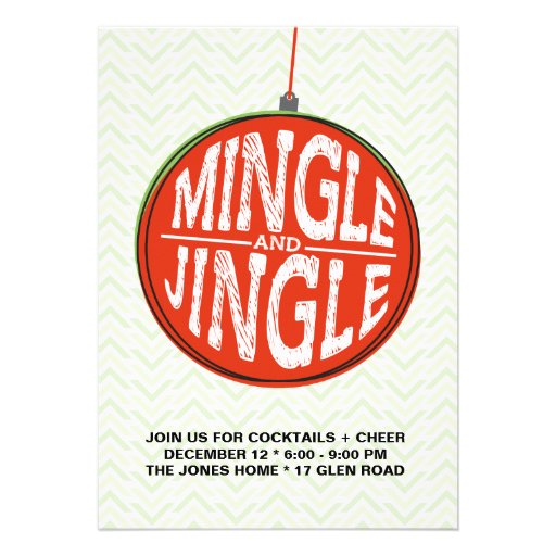 Mingle + Jingle Cards