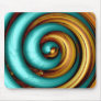 Mingle - Turquoise, mouse pad