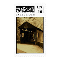 Mingo Creek Park Covered Bridge postage