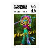 MINGO GIRL postage