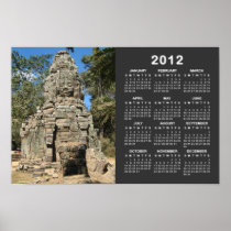 Mini Bayon ... Ta Prohm 2012 Calendar Print