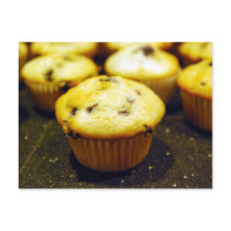 mini blueberry muffins postcards