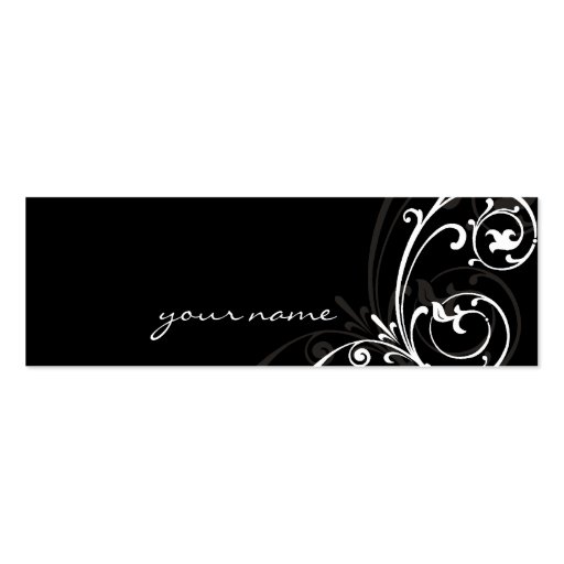 MINI BUSINESS CARD :: fabulously 6