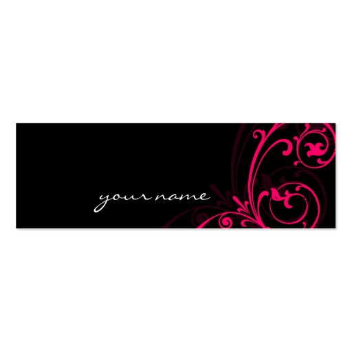 MINI BUSINESS CARD :: fabulously 7 (front side)