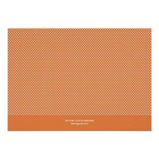 Mini Dots Party Invitation