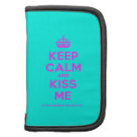 [Crown] keep calm and kiss me  Mini Folio Planners