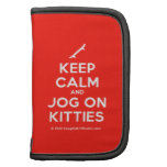 [Skateboard] keep calm and jog on kitties  Mini Folio Planners