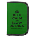 [Crown] keep calm and blow joshua  Mini Folio Planners