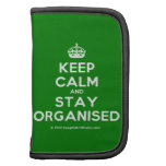 [Crown] keep calm and stay organised  Mini Folio Planners