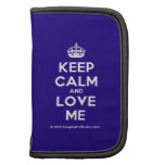 [Crown] keep calm and love me  Mini Folio Planners