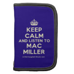 [Crown] keep calm and listen to mac miller  Mini Folio Planners