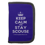 [Knitting crown] keep calm and stay scouse  Mini Folio Planners