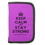 [Crown] keep calm and stay strong  Mini Folio Planners