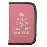 [Crown] keep calm and call me maybe  Mini Folio Planners