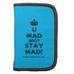 [Crown] u mad bro? stay mad!  Mini Folio Planners