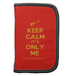 [Electric guitar] keep calm it's only me  Mini Folio Planners