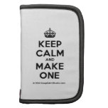 [Crown] keep calm and make one  Mini Folio Planners